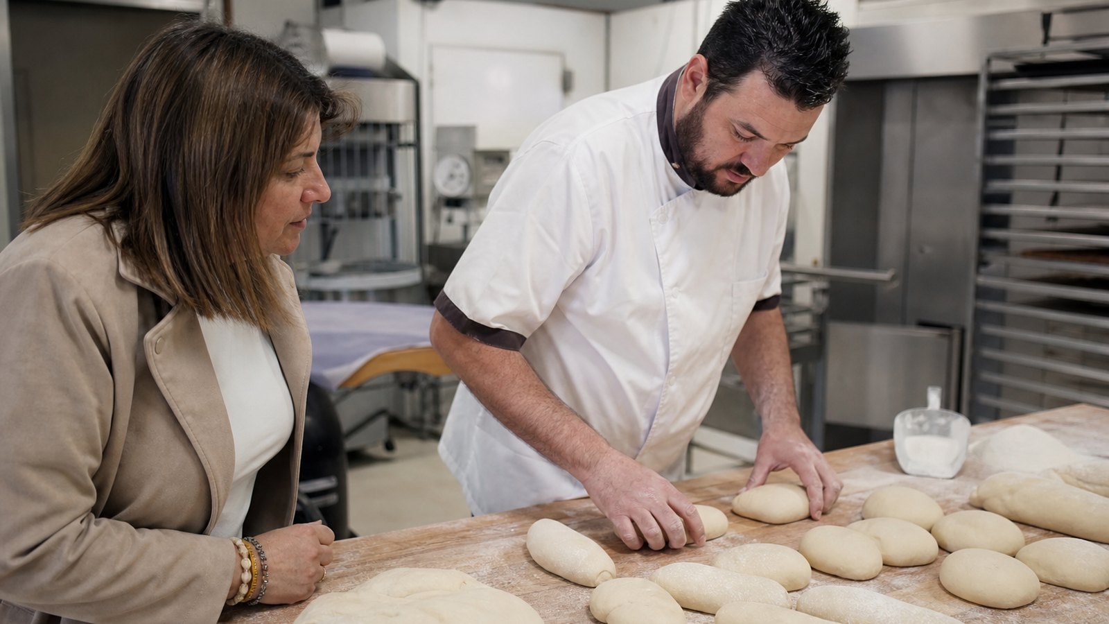 Préparation du plan de production dans un fournil